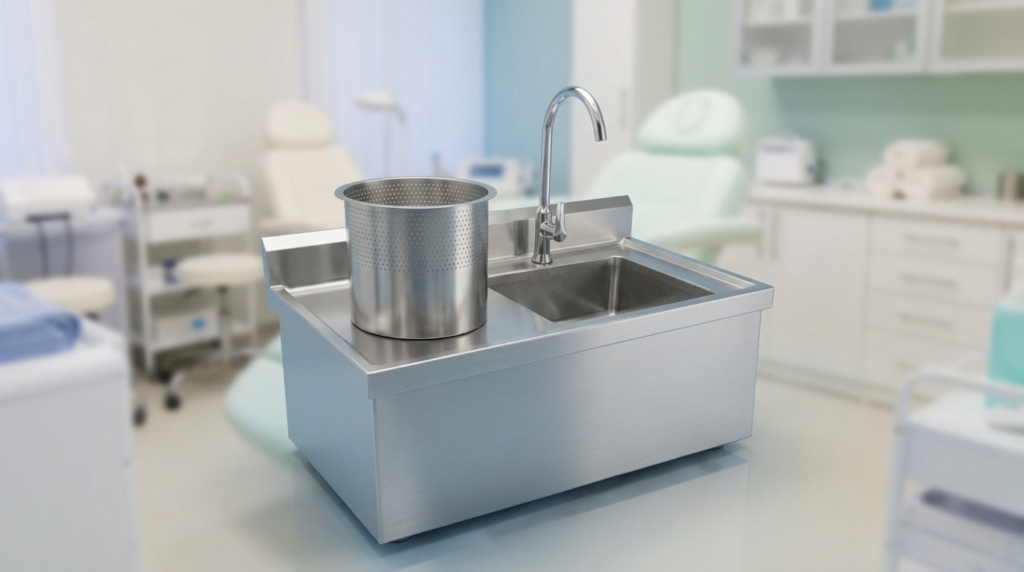 Cast sink