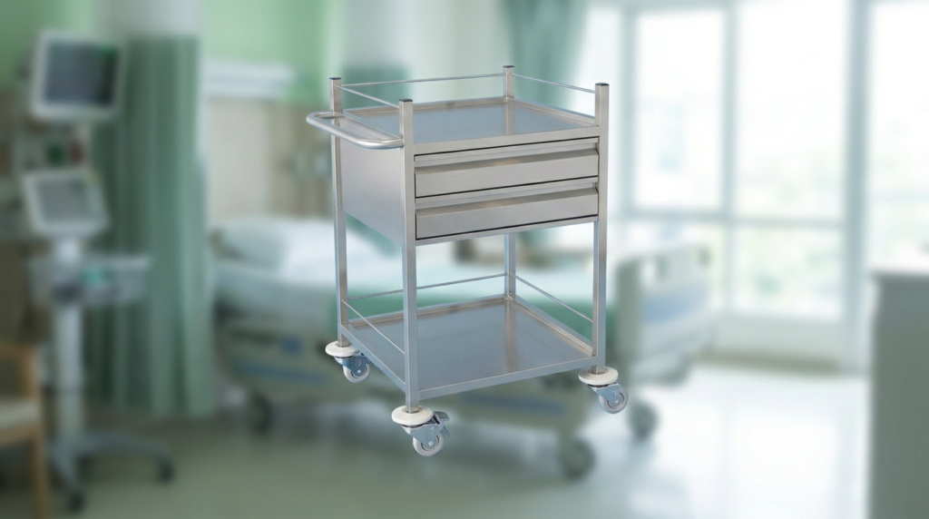 Dressing Trolley 2 Drawer