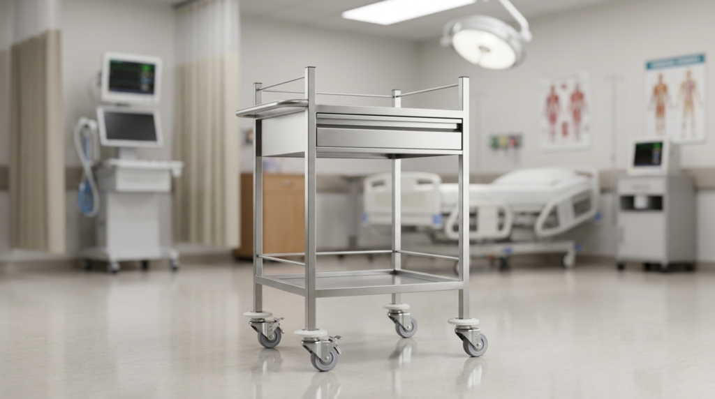 Dressing Trolley with 1 Drawer