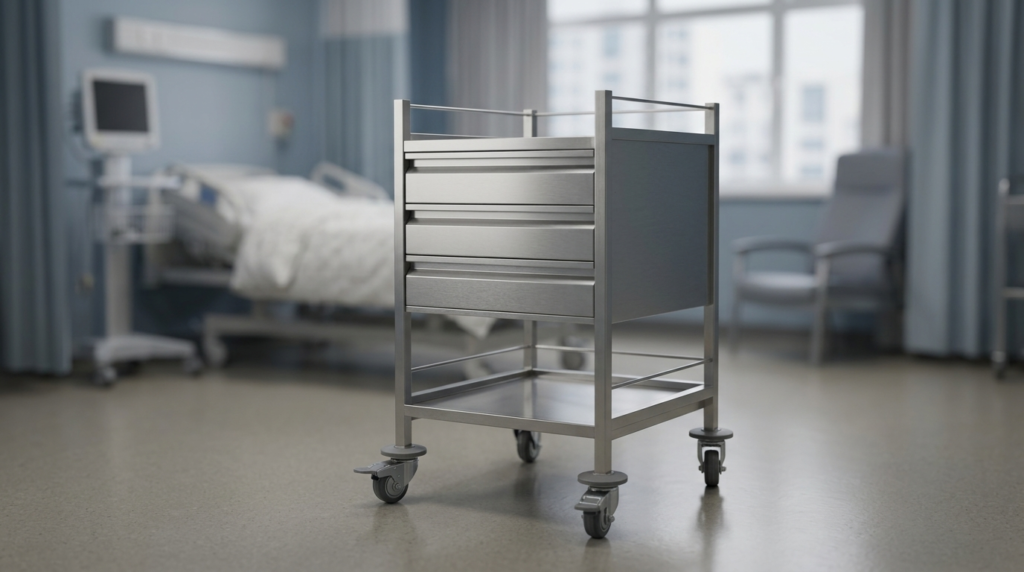 Dressing Trolley with 3 Drawers