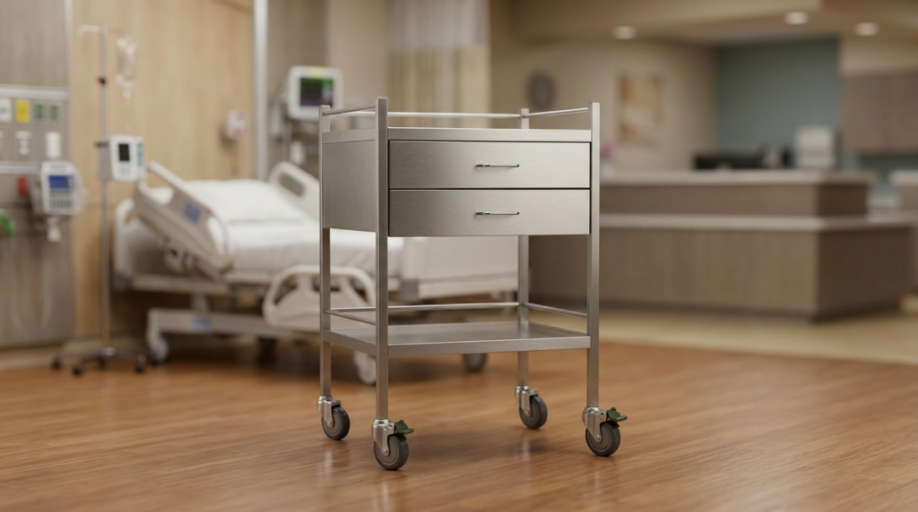 Instrument Trolley 2 Drawer